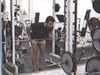 Reverse grip barbell row тяга к поясу обратным хватом в смитте