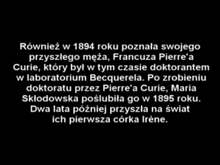 Maria skłodowska curie