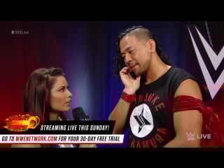 Shinsuke nakamura и baron corbin сцепились за кулисами smackdownlive, july 4, 2017