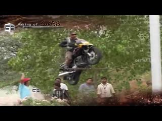 Making of breathtaking stunts from magadheera ram charan, kajal aggarwal ss rajamouli