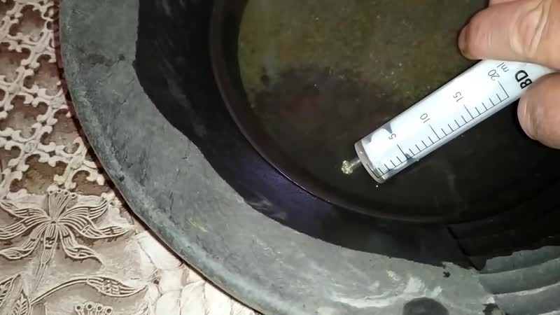 Mercury porn video – Золото из ртути! (амальгама) gold from mercury