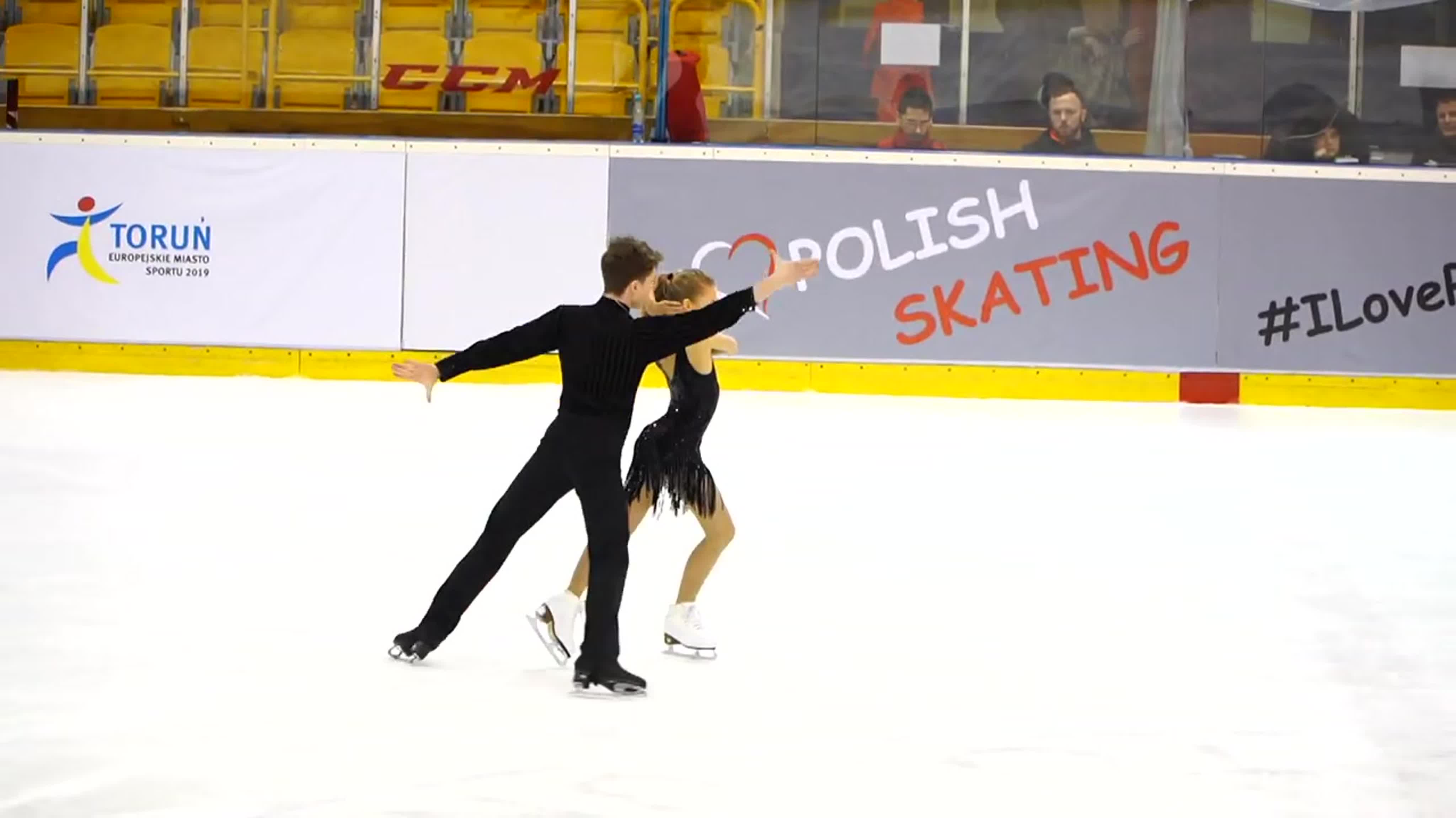 Василиса кагановская валерий ангелопол mentor torun cup 2019 blues