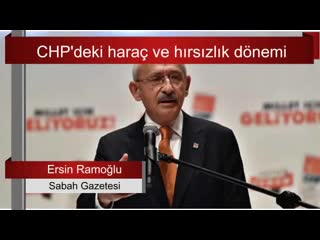 Chp’deki haraç ve hırsızlık dönemi ersin ramoğlu sesli makale