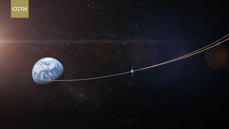 Cgtn chinas mars probe completes first orbital correction