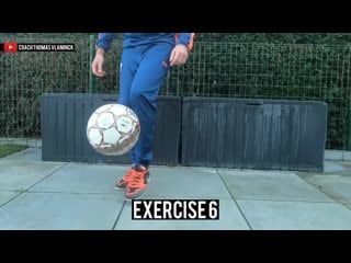 Ball mastery workout beginner session 2 of 5 soccer football homework