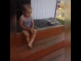 Интересно, у кого научился))