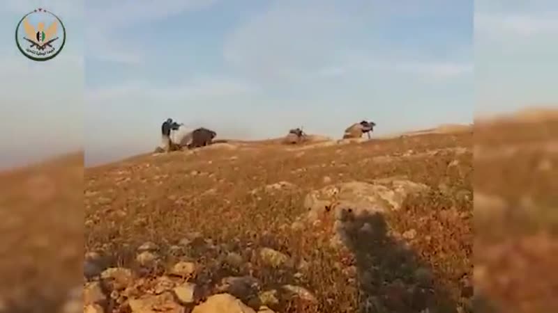 Боевики группирои "джейш аль наср" отбивают наступление сирийской армии на городок киркат на севере провинции хама