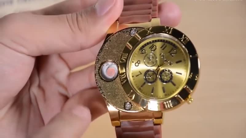 Pokpro mодные спортивные наручные часы с usb зажигалкой