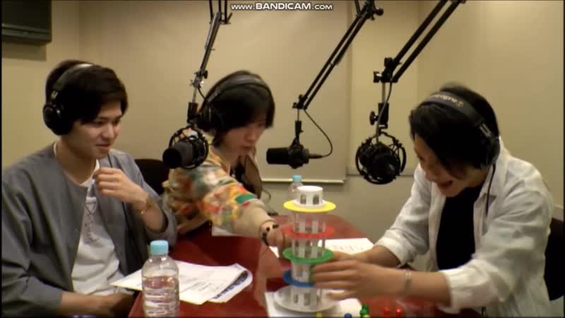 Hashimoto shouhei and kawasumi bishin hey b talk! #27 balance game