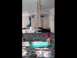 Силовая тренироа в гамаках в leti studio