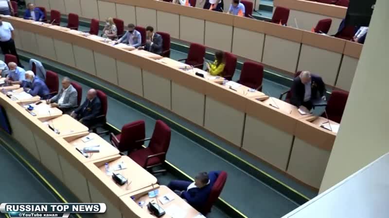 Драка депутатов в саратовской думе