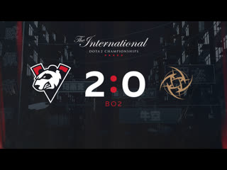 Vp 20 nip, bo2 групповая стадия ti9