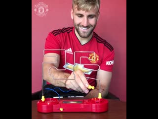 A motm performance on sunday, but let’s see how @lukeshaw23 tackles our buzz wire challenge mufc