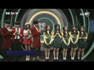 151201 april (에이프릴) comeback interview @ 더쇼 the show