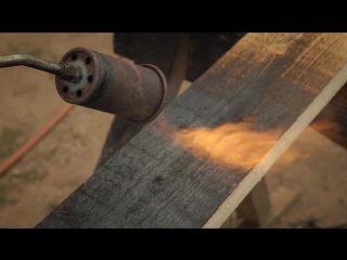 Japanese technique of preserving antiquing wood shou sugi ban yakisugi 焼き杉