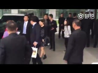 160511 red velvet shenyang airport arrival