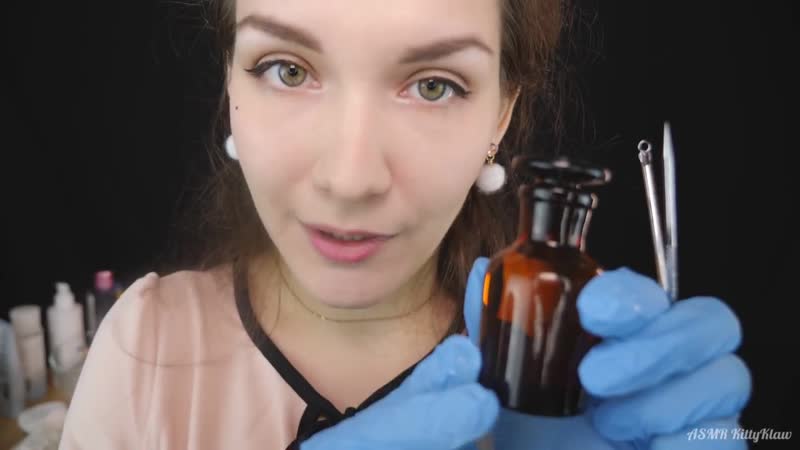 Асмр ролевая игра косметолог 💆 чистка лица asmr role play cosmetologist 🖐💆 face cleaning