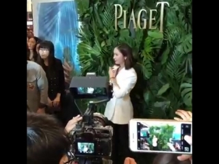 180426 krystal piaget pop up store opening event