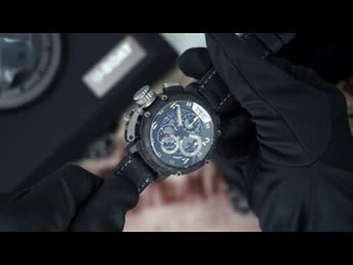 U boat chimera 46 chronograph carbontitanium watch limited edition 8057