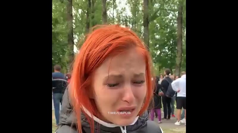 Издевательства омона над девушкой