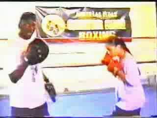 Любительский бокс roger mayweather working the mitts part 3