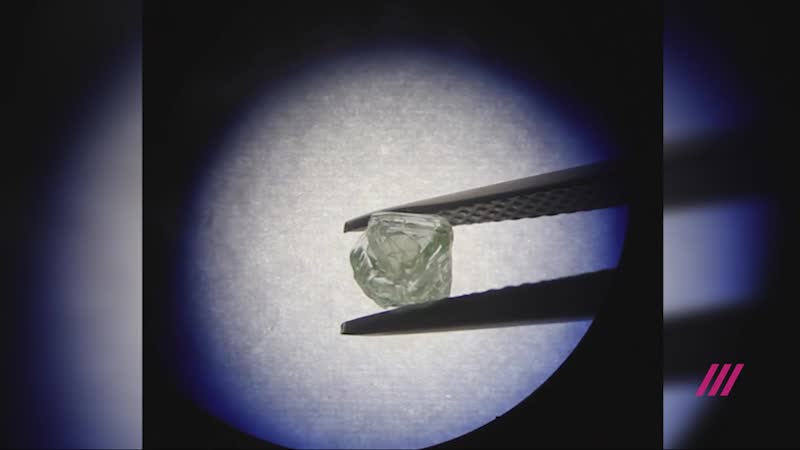 В якутии добыли уникальный алмаз матрешку