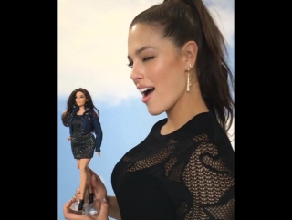 Ashley graham barbie doll