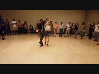 Eddy vents kizomba demo with grace garwin at sawa sawa