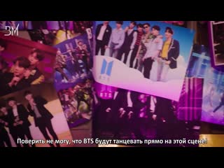 [rus sub] emma stone and the women of snl are bts super fans
