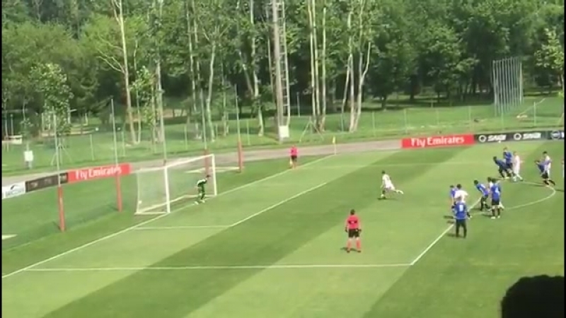 Goal maldini, milan novara (2 0)