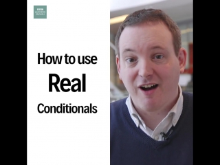 How to use real conditionals