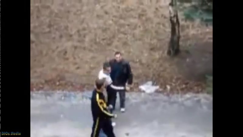 Когда не зассал и заступился