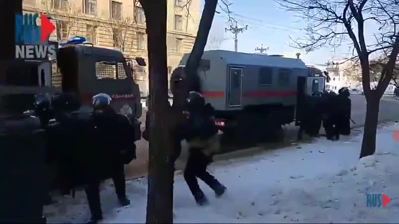 Хабаровские хомяки борются с омоном