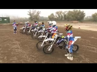 Marc marquez on allianz junior motor camp