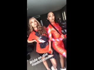 Leigh with jade via ig stories 270419 ️