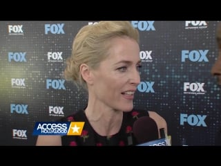 Gillian anderson on the return again of the xfiles / new fans of the show