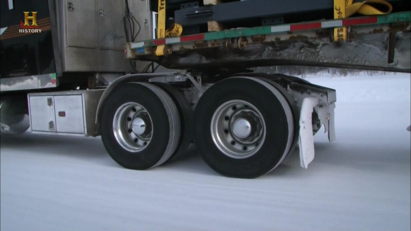 Ледовый путь дальнобойщиков / ice road truckers / 9 сезон 2 серия