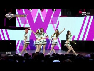 Real girls project pingpong game @ m! countdown 170824