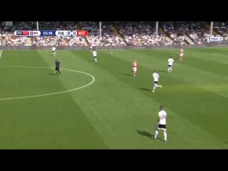 All 11 nffc players touch the ball in the goal vs fulham