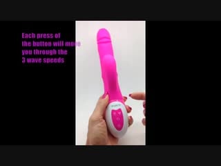 Nalone luxury rechargeable waterproof wave vibrator