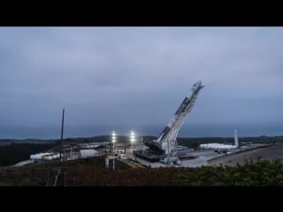 Falcon 9 and iridium 6/grace fo went vertical