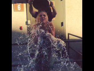 Ashley benson #alsicebucketchallenge