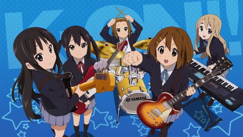 Кэйон/кейон/k on/легкая музыка/клуб легкой музыки op и ed