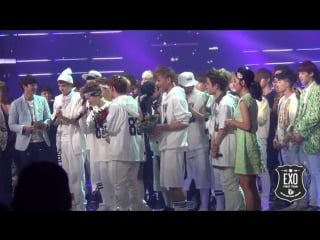 130614 exo первая победа на music bank