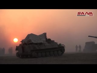 Сирия, подразделенний саа в районе абу кемаль