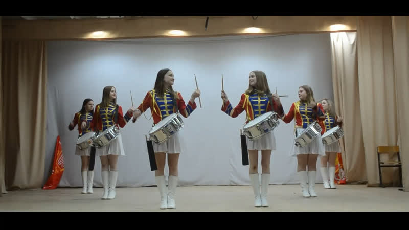 Тульский ансамбль барабанщиц «акцент»