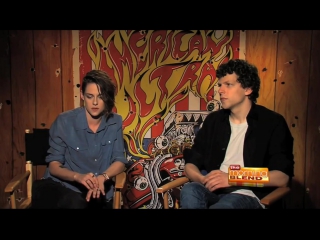 Morning blend hollywood happenings jesse eisenberg, kristen stewart