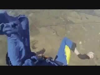 Skydiver spots his buddy having a seizure and saves his life