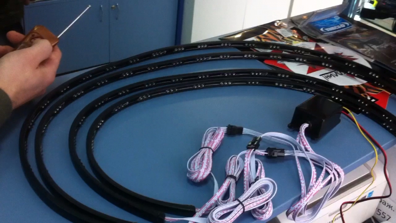 Подсветка днища в авто