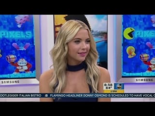 Ashley benson sexy good morning america 07/23/2015